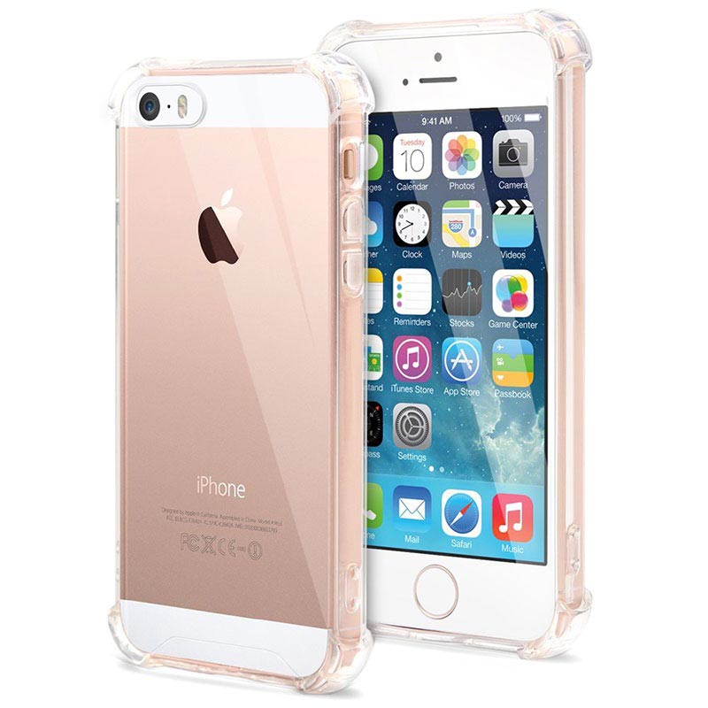 Kratzfestes Iphone 5 5s Se Hybrid Cover Kristall Klar