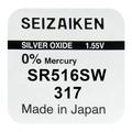 Seizaiken 317 SR516SW Silberoxidbatterie - 1.55V