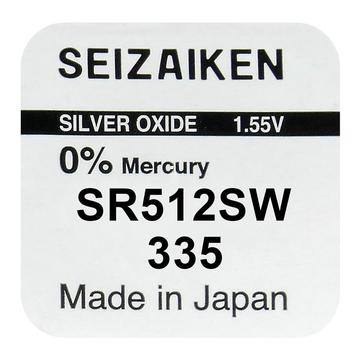 Seizaiken 335 SR512SW Silberoxidbatterie - 1.55V