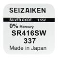 Seizaiken 337 SR416SW Silberoxidbatterie - 1.55V