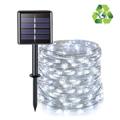 Wasserdichte IP67 Solarbetriebene LED-Lichterkette - 32m - Weiß