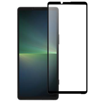 Sony Xperia 10 VI Full Cover Panzerglas - Schwarz Rand