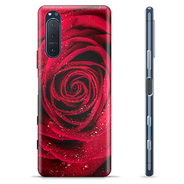 Sony Xperia 5 II TPU Hülle - Rose