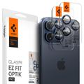 Spigen Glas.tR Ez Fit Optik Pro iPhone 14 Pro/14 Pro Max/15 Pro/15 Pro Max/16 Pro/16 Pro Max Kameraobjektiv Panzerglas - Titanblau