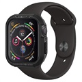 Spigen Rugged Armor Apple Watch Series 9/8/SE (2022)/7/SE/6/5/4 TPU Hülle - 44mm/45mm - Schwarz