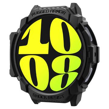 Samsung Galaxy Watch7 Spigen Rugged Armor TPU Hülle - 44mm - Schwarz