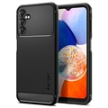 Spigen Rugged Armor Samsung Galaxy A14 TPU Hülle - Schwarz