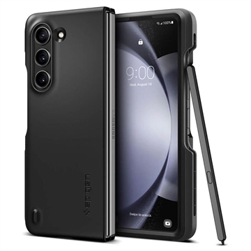 Samsung Galaxy Z Fold5 Spigen Thin Fit P Hybrid Hülle - Schwarz