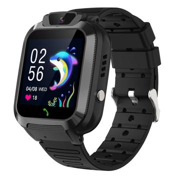 Wasserdichte 4G Sport-Smartwatch für Kinder DH11 - 1.44" - Schwarz