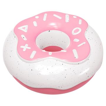 TTQ-1 Doughnut Quietschendes Hundekauspielzeug - Rosa