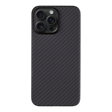 iPhone 15 Pro Max Tactical MagForce Hülle - Karbonfaser / Schwarz