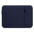 Tech-Protect Sleevy Laptop-Tasche mit Seitentasche - 13-14" - Marineblau