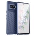 Thunder Serie Google Pixel 7 TPU Hülle - Blau