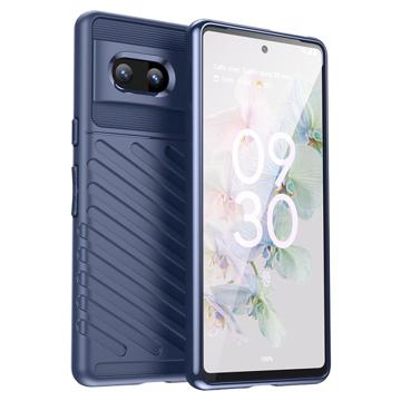 Thunder Serie Google Pixel 7 TPU Hülle - Blau