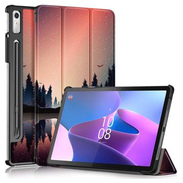 Tri-Fold Serie Lenovo Tab P11 Pro Gen 2 Smart Folio Hülle - Natur