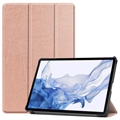 Samsung Galaxy Tab S9 Tri-Fold Serie Smart Folio Hülle - Roségold