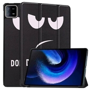 Xiaomi Pad 6/Pad 6 Pro Tri-Fold Serie Smart Folio Hülle - Don't Touch Me