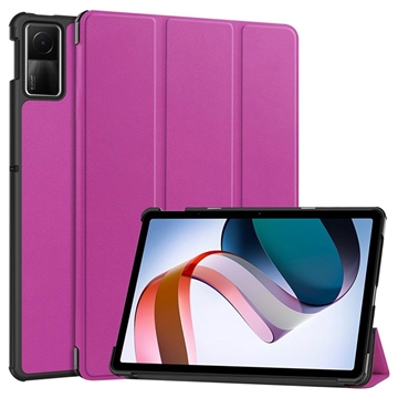 Xiaomi Redmi Pad SE Tri-Fold Serie Smart Folio Hülle - Purpur