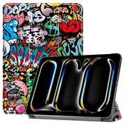 iPad Pro 11 (2024) Tri-Fold Serie Smart Folio Hülle - Graffiti