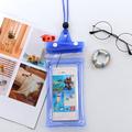 Triple Seal Universelle wasserdichte Smartphone-Hülle - 7.2" - Blau