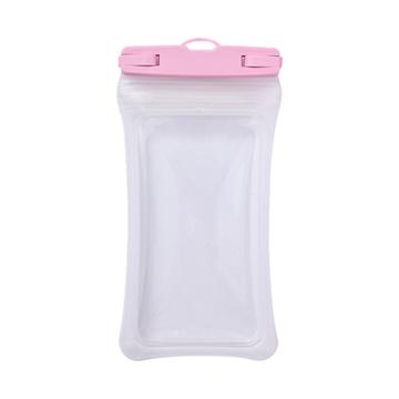 Universal IPX8 Wasserdichtes TPU Hülle mit Airbag Schutz - Pink