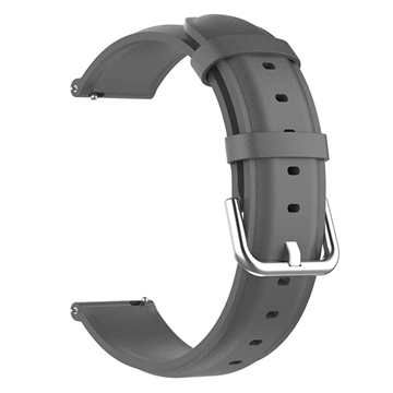 Universal Smartwatch Lederarmband - 22mm - Grau