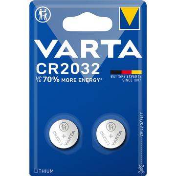 Varta CR2032 Knopfzellenbatterie 3V - 2 Stk.