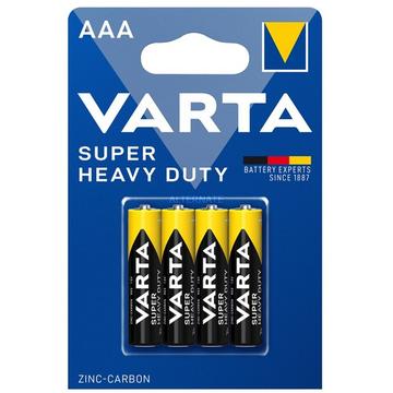 Varta Super Heavy Duty R03/AAA Batterie - 4 Stück.