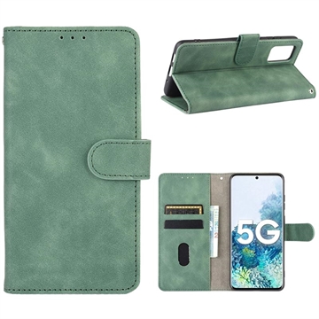 Samsung Galaxy S20 FE/S20 FE 5G Vintage Serie Wallet Hülle - Grün