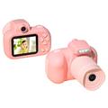 X18 Mini-Digitalkamera für Kinder - HD-Videoaufnahme, 32GB - Rosa