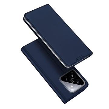 Xiaomi 14 Pro Dux Ducis Skin Pro Flip Hülle - Blau