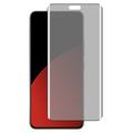 Xiaomi Civi 4 Pro/14 Civi Privacy Full Cover Panzerglas - Schwarz Rand