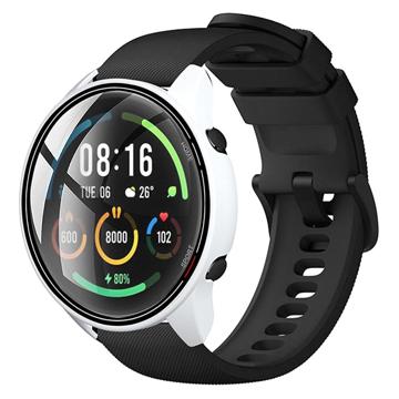 Xiaomi Mi Watch Color Kunststoff Hülle mit Panzerglas