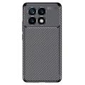 Xiaomi Redmi K70/K70 Pro/Poco F6 Pro Beetle Karbonfaser TPU Hülle - Schwarz