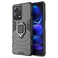 Xiaomi Redmi Note 12 Pro+ Hybrid Case mit Ringhalterung - Schwarz