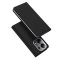 Xiaomi Redmi Note 13 4G Dux Ducis Skin Pro Flip Hülle - Schwarz