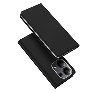 Xiaomi Redmi Note 13 Pro 4G/Poco M6 Pro Dux Ducis Skin Pro Flip Hülle - Schwarz