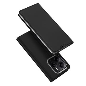 Xiaomi Redmi Note 14 Dux Ducis Skin Pro Flip Hülle - Schwarz