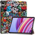 Xiaomi Redmi Pad Pro/Poco Pad Tri-Fold Serie Smart Folio Hülle - Graffiti