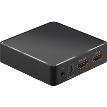 Goobay HDMI 1.4 Audio-Extractor - Schwarz