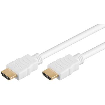 Goobay HDMI 2.0 Kabel mit Internet - 7.5m - Weiß