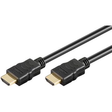 Goobay HDMI 2.0 Kabel mit Internet - 5m - Schwarz