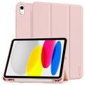 iPad 2022/2025 Tech-Protect SmartCase Pen Dreifach faltbare Folio-Hülle - Rosa