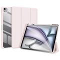 iPad Air 13 (2024) Dux Ducis Toby Tri-Fold Smart Folio Hülle - Hellrosa