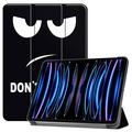 iPad Pro 11 (2024) Tri-Fold Serie Smart Folio Hülle - Don't Touch Me