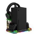 iPega PG-XBX025S Multifunktionale Ladestation mit Kühler und RGB für Xbox - Schwarz