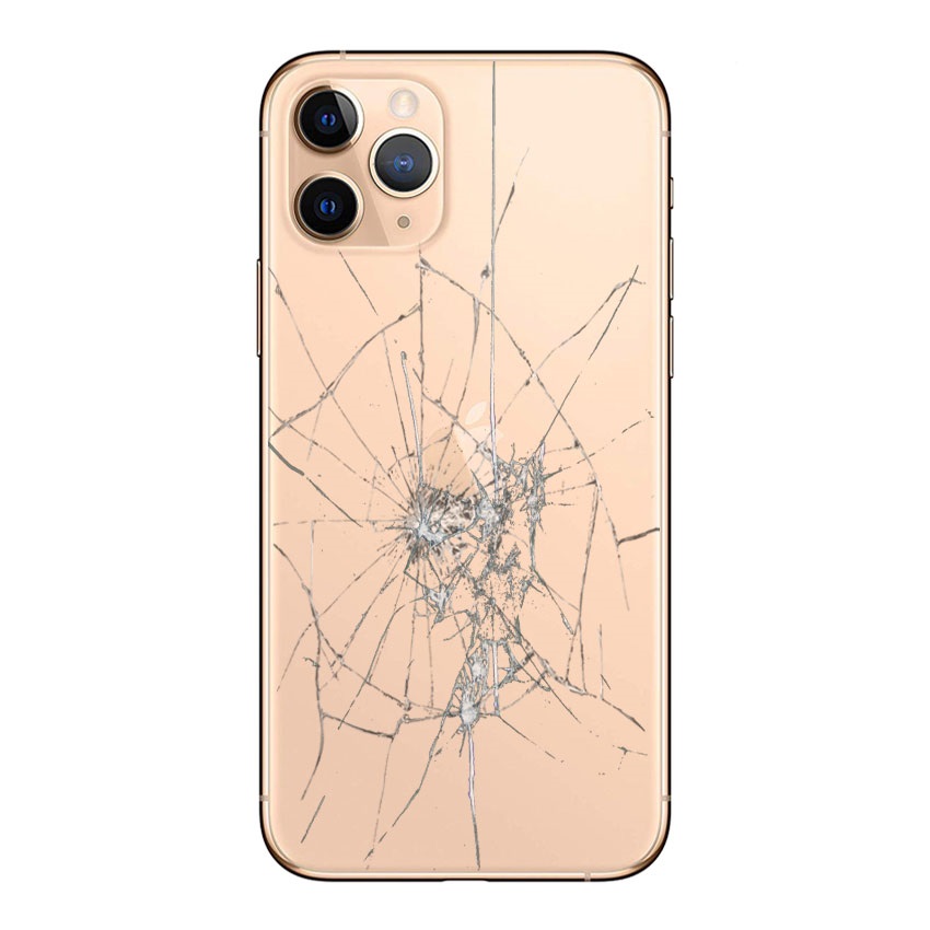 iPhone 11 Pro RückseitenCover Reparatur nur Glas Gold