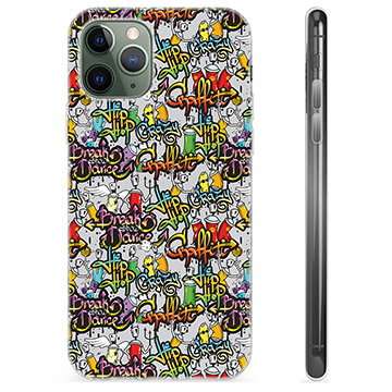 iPhone 11 Pro TPU Hülle - Graffiti