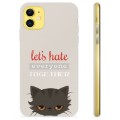 iPhone 11 TPU Hülle - Böse Katze