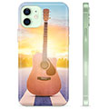 iPhone 12 TPU Hülle - Gitarre